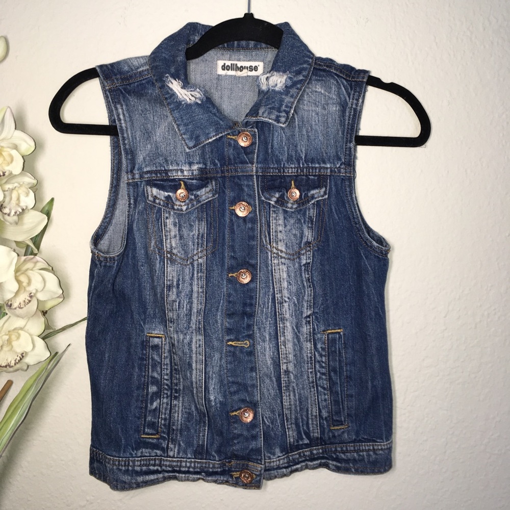 Dollhouse jean vest